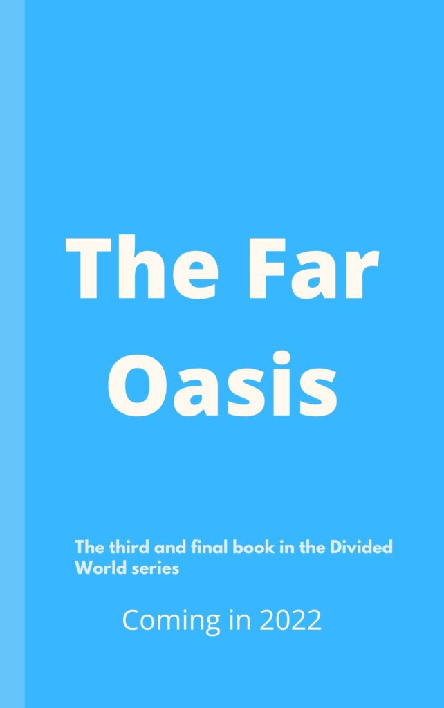 The Far Oasis mock up cover